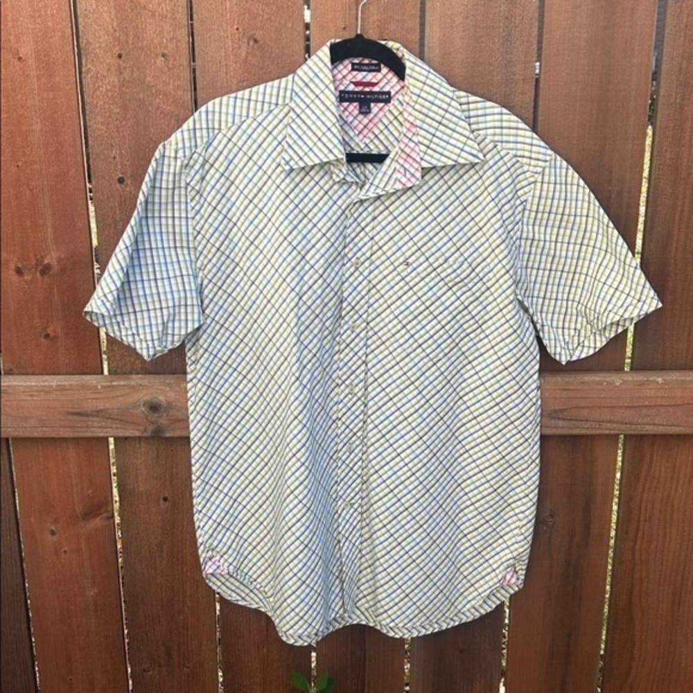 Vintage Tommy Hilfiger Striped Button Down Top